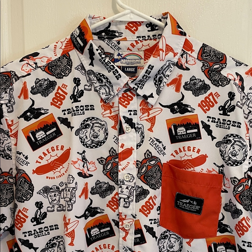 Traeger Button Down - Large - Limited Edition - image 3